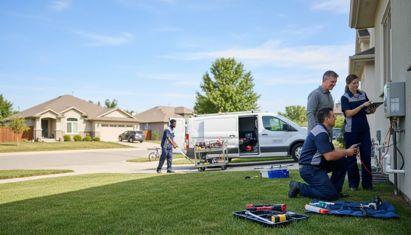 Tankless water heater service in Wheaton, MN